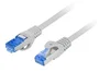 Lanberg PCF6A-10CC Cable de Red Ethernet LAN Cat6a S/FTP 1 m Gris, 10 Gbps, 500 MHz, RJ-45 Macho