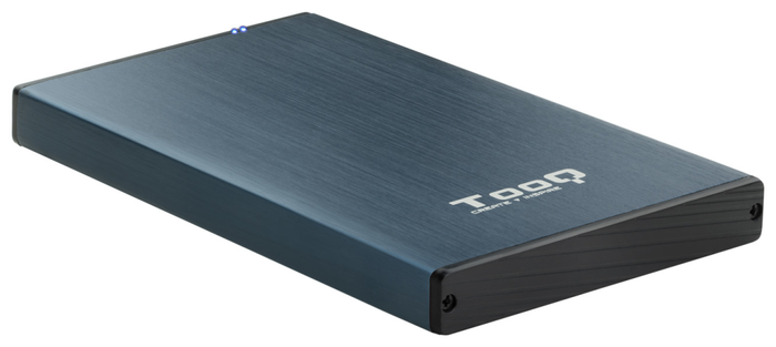 TooQ TQE-2527PB Caja Externa para Disco Duro 2.5 HDD/SSD SATA USB 3.1 Negro, Marina TooQ TQE-2527PB Caja Externa para Disco Duro 2.5 HDD/SSD SATA USB 3.1 Negro, Marina