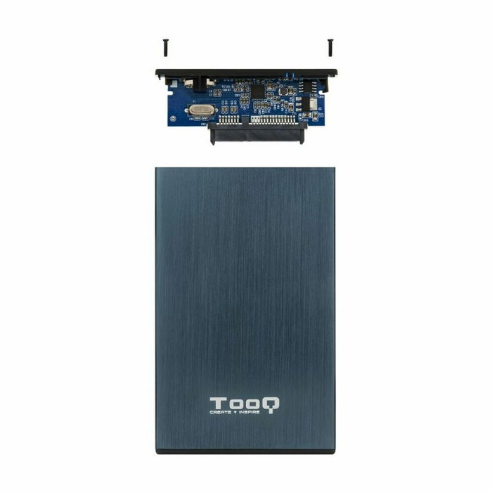 TooQ TQE-2527PB Caja Externa para Disco Duro 2.5 HDD/SSD SATA USB 3.1 Negro, Marina TooQ TQE-2527PB Caja Externa para Disco Duro 2.5 HDD/SSD SATA USB 3.1 Negro, Marina