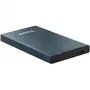 Tooq Caja Externa para Disco Duro de 2.5" TQE-2527PB / USB 3.1 Azul Pacífico