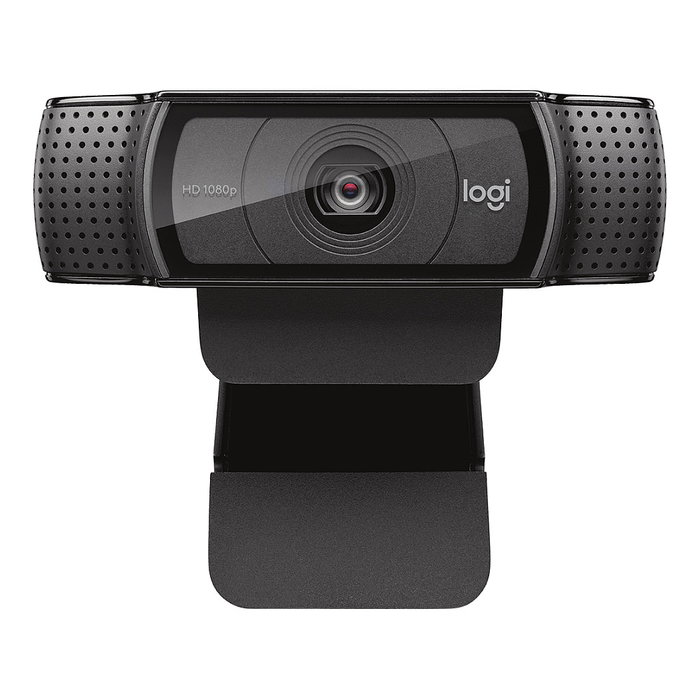 Logitech C920e Cámara Web HD 1080p Full HD 1920x1080, 30 fps, 2 Micrófonos Omnidireccionales, Tapa de Privacidad Pop-up, USB-A 1.5 m, Negro