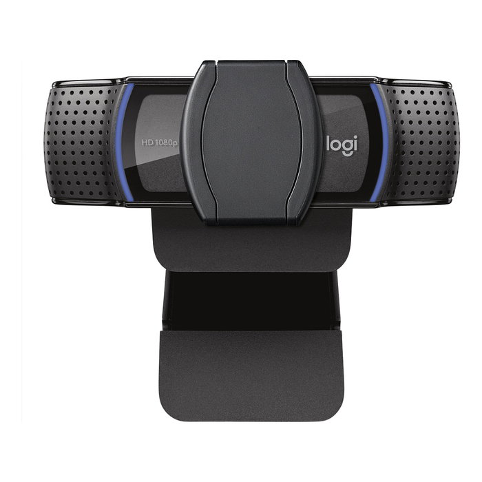 Logitech C920e Cámara Web HD 1080p Full HD 1920x1080, 30 fps, 2 Micrófonos Omnidireccionales, Tapa de Privacidad Pop-up, USB-A 1.5 m, Negro