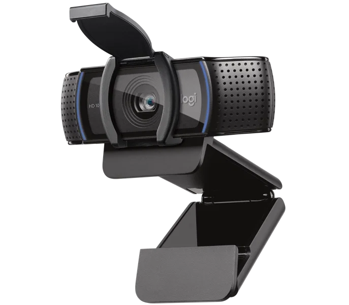 Logitech Cámara web HD LogC920e Negro 1080p Micrófonos Estéreo Obturador Privacidad Logitech Cámara web HD LogC920e Negro 1080p Micrófonos Estéreo Obturador Privacidad