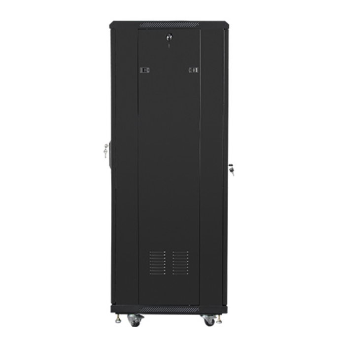 Lanberg FF01-6632-12B Armario Rack de Suelo 32U 600x600x1603mm Negro
