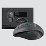 Logitech Marathon M705 Ratón Inalámbrico Carbón vegetal