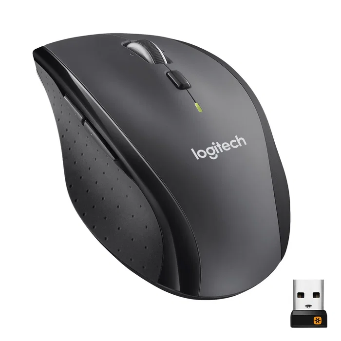 Logitech M705 Marathon Ratón Inalámbrico Carbón vegetal Logitech M705 Marathon Ratón Inalámbrico Carbón vegetal