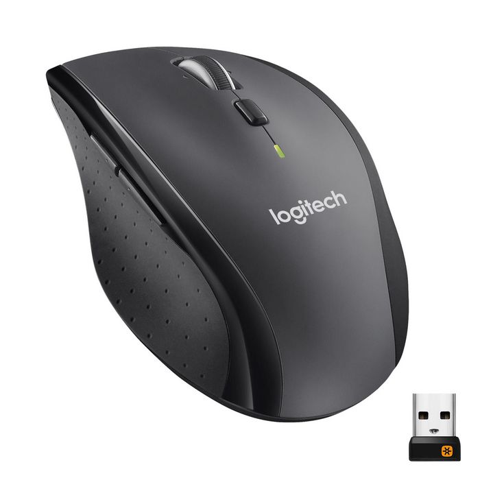 Logitech Marathon M705 Ratón Inalámbrico RF, Larga Duración de Batería 3 Años, Seguimiento Láser, Scroll Hiperveloz, Recibidor Unifying, Color Carbón Logitech Marathon M705 Ratón Inalámbrico RF, Larga Duración de Batería 3 Años, Seguimiento Láser, Scroll Hiperveloz, Recibidor Unifying, Color Carbón