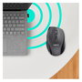 Logitech Marathon M705 Ratón Inalámbrico Carbón vegetal