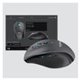 Logitech Marathon M705 Ratón Inalámbrico Carbón vegetal