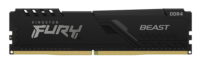 Kingston Fury Beast 8GB DDR4 3200MT/s CL16 DIMM Black Memoria RAM para PC