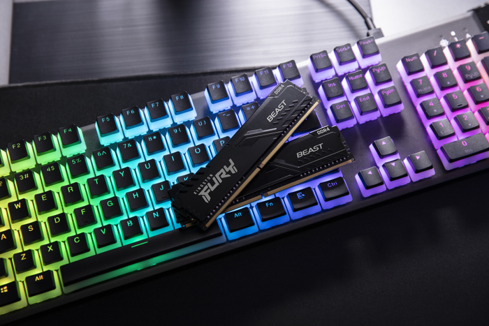 Kingston Fury Beast 8GB DDR4 3200MT/s CL16 DIMM Black Memoria RAM para PC