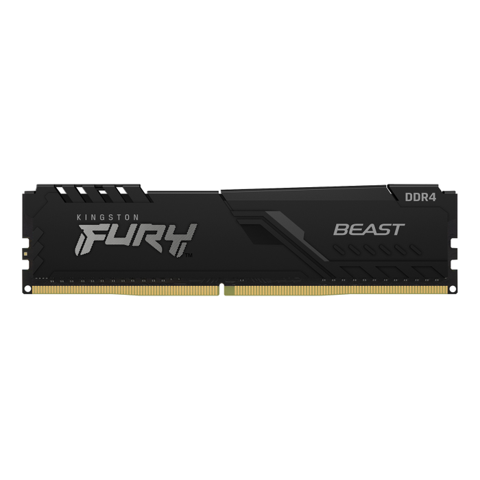 Kingston Fury Beast 8GB DDR4 3200MT/s CL16 DIMM Black Memoria RAM para PC