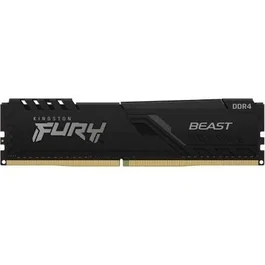 Kingston KF432C16BB/8 FURY Beast 8GB DDR4 3200MHz CL16 DIMM - Módulo de memoria RAM con disipador bajo y compatibilidad Intel XMP / AMD Ryzen