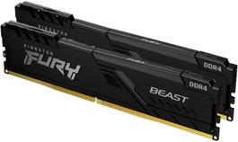 Kingston FURY Beast 16 GB (2 x 8 GB) DDR4 3200 MHz CL16 DIMM Black