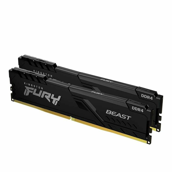 Kingston FURY Beast 16 GB (2 x 8 GB) DDR4 3200 MHz CL16 DIMM Black Kingston FURY Beast 16 GB (2 x 8 GB) DDR4 3200 MHz CL16 DIMM Black