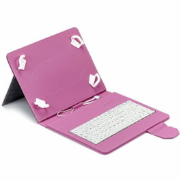 Maillon Technologique Urban Keyboard USB Rosa para Tabletas 9.7-10.2