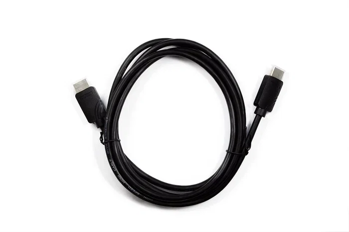 Nilox NXCHDMI02 Cable HDMI 1.4 Alta Velocidad con Conectores Chapados en Oro, HDMI Tipo A Macho a Macho, Longitud 2 m, Negro