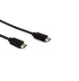 Nilox NXCHDMI02 Cable HDMI 1.4 Alta Velocidad con Conectores Chapados en Oro, HDMI Tipo A Macho a Macho, Longitud 2 m, Negro