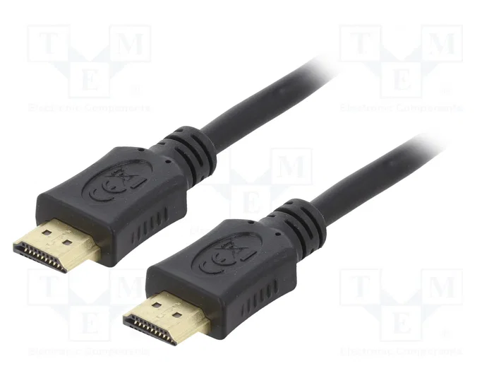 Gembird Cable HDMI 4,5 m 4K Ethernet Negro, Naranja