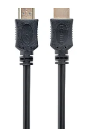 Gembird Cable HDMI CC-HDMI4L-15 de 4,5 m, 4K, Ethernet, Negro y Naranja
