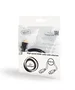 Gembird Cable HDMI CC-HDMI4L-15 de 4,5 m, 4K, Ethernet, Negro y Naranja