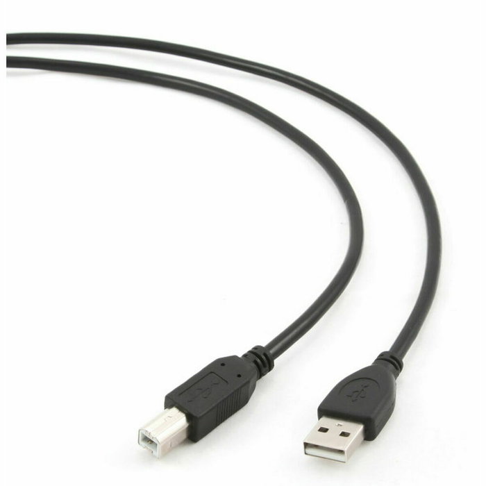 Gembird Cable USB 2.0 A/B 3m Negro