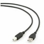 Gembird Cable USB 2.0 A/B 3m Negro