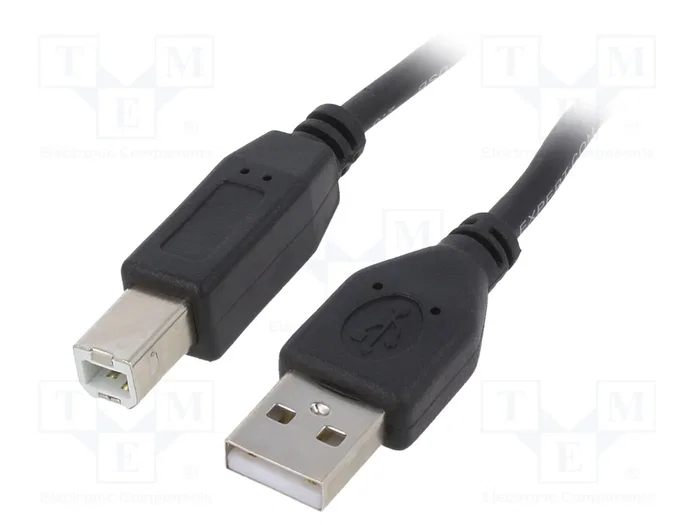 Gembird CCP-USB2-AMBM-10 Cable USB 2.0 Tipo A a Tipo B Negro 3,04 m