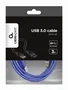 Gembird Cable USB 3.2 Gen 1 A Macho/Hembra 3m Azul