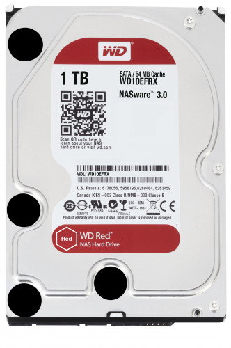 Disco Duro Western Digital WD10EFRX 3,5" 1 TB HDD