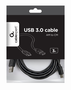 Gembird Cable USB 2.0 A USB Tipo C 3m Negro CCP-USB2-AMCM-10