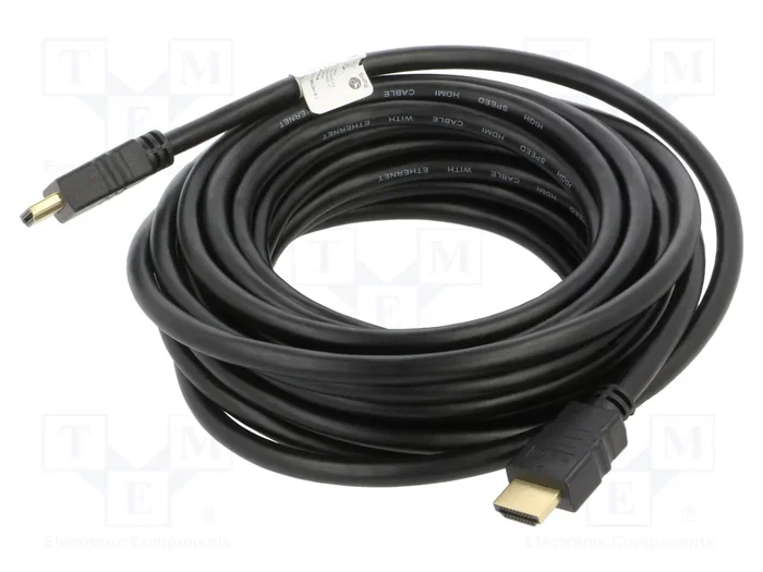 Lanberg Cable HDMI 7,5m Negro V2.0 Macho/Macho CA-HDMI-10CC-0075-BK