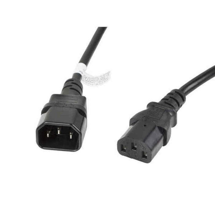 Lanberg Cable de Alimentación CA-C13E-11CC-0030-BK 3m C13 a C14