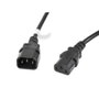 Lanberg Cable de Alimentación CA-C13E-11CC-0030-BK 3m C13 a C14