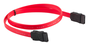 Lanberg Cable SATA III CA-SASA-10CU-0050-R de 50 cm, Rojo