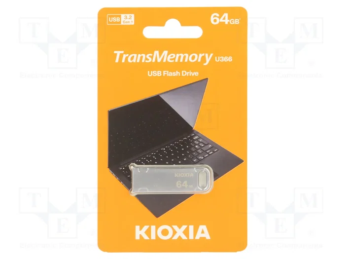 Kioxia TransMemory U366 64 GB Gris