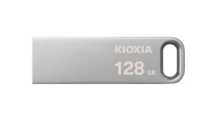 Kioxia TransMemory U366 Pendrive USB 3.2 Gen 1 128 GB, Tipo A, Metal, Color Gris, Sin Tapa