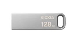 Kioxia TransMemory U366 Pendrive USB 3.2 Gen 1 128 GB, Tipo A, Metal, Color Gris, Sin Tapa