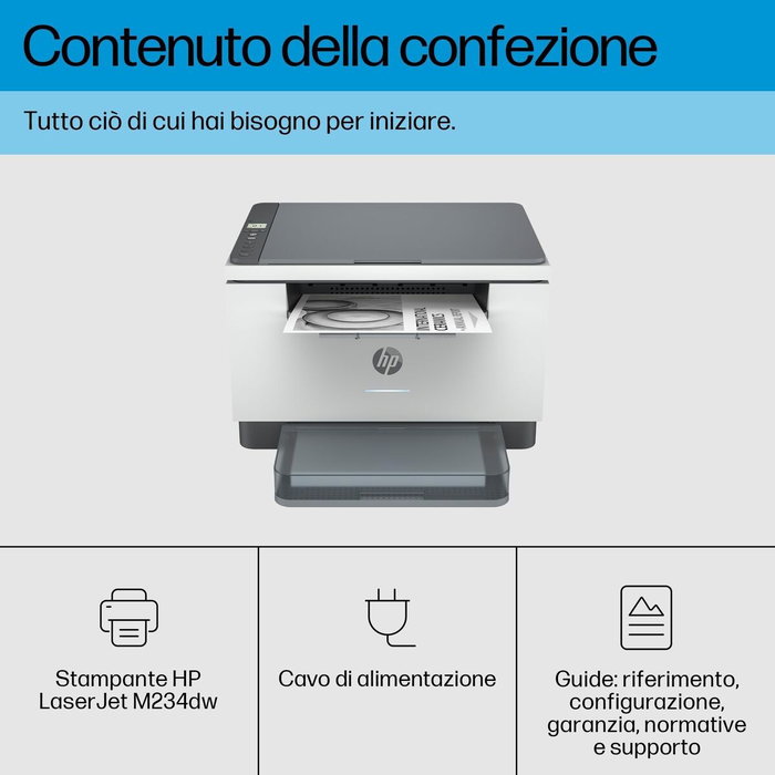 HP LaserJet MFP M234dw Multifunción Láser Monocromo con Wi-Fi y Dúplex Automático HP LaserJet MFP M234dw Multifunción Láser Monocromo con Wi-Fi y Dúplex Automático