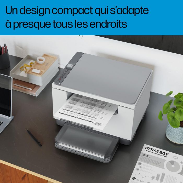 HP LaserJet MFP M234dw Impresora Multifunción, Impresión Rápida a Doble Cara, App HP Smart, Conexiones Fiables