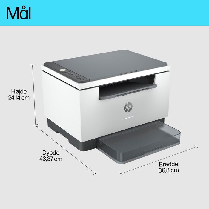 HP LaserJet MFP M234dw Impresora Multifunción, Impresión Rápida a Doble Cara, App HP Smart, Conexiones Fiables
