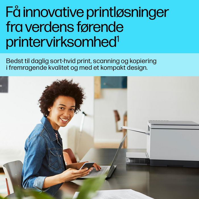 HP LaserJet MFP M234dw Impresora Multifunción, Impresión Rápida a Doble Cara, App HP Smart, Conexiones Fiables