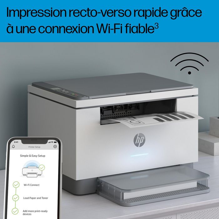 HP LaserJet MFP M234dw Impresora Multifunción, Impresión Rápida a Doble Cara, App HP Smart, Conexiones Fiables