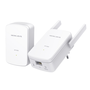 Mercusys Kit Repetidores WiFi Powerline MP510KIT AV1000 Gigabit 300 Mbps Blanco