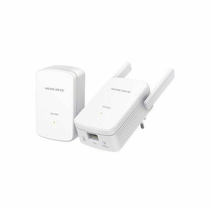 Mercusys Kit Repetidores WiFi Powerline MP510KIT AV1000 Gigabit 300 Mbps Blanco