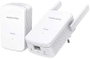 Mercusys Kit Repetidores WiFi Powerline MP510KIT AV1000 Gigabit 300 Mbps Blanco