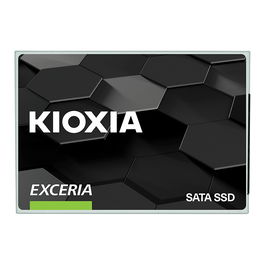 KIOXIA EXCERIA 480GB SSD SATA III 2.5", 555 MB/s Lectura, 540 MB/s Escritura, TLC 3D NAND, para Portátil, 6 Gbit/s