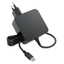 Nilox Cargador Universal Para Portátil 45 W Usb C Negro