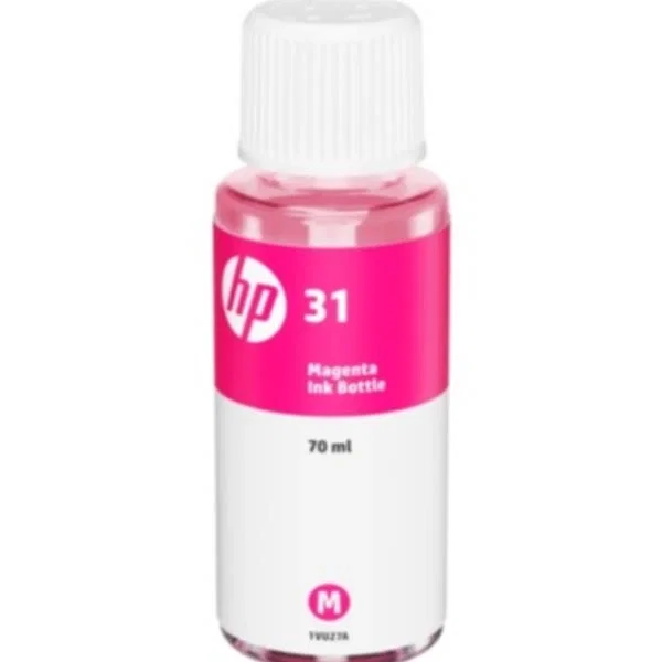 HP Original 31 Botella de Tinta Magenta 70 ml Compatible con HP Ink Tank 310, Smart Tank 350 y más HP Original 31 Botella de Tinta Magenta 70 ml Compatible con HP Ink Tank 310, Smart Tank 350 y más