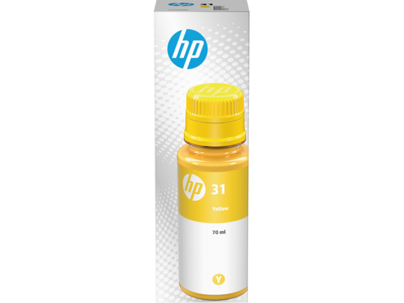 HP Botella de Tinta Original 31 Amarillo 70 ml para Smart Tank Series